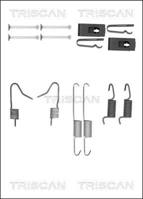 Triscan 8105 102613 - Kit d'accessoires, mâchoires de frein de stationnement cwaw.fr