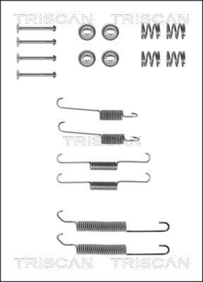 Triscan 8105 102171 - Kit d'accessoires, mâchoire de frein cwaw.fr