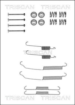 Triscan 8105 102243 - Kit d'accessoires, mâchoire de frein cwaw.fr