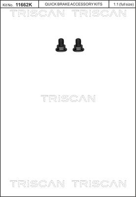 Triscan 8105 116003 - Kit de vis, disque de frein cwaw.fr