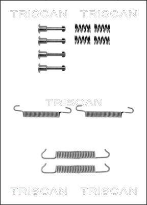 Triscan 8105 112065 - Kit d'accessoires, mâchoires de frein de stationnement cwaw.fr