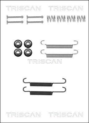 Triscan 8105 182006 - Kit d'accessoires, mâchoires de frein de stationnement cwaw.fr