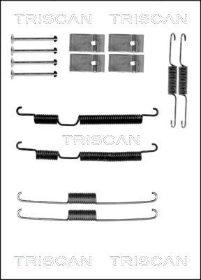 Triscan 8105 182008 - Kit d'accessoires, mâchoire de frein cwaw.fr