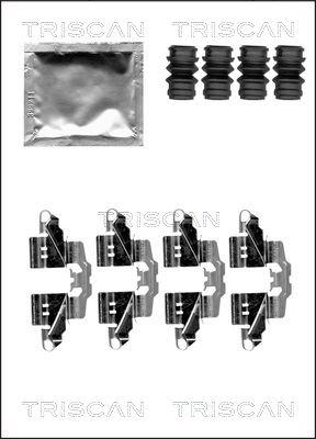 Triscan 8105 131645 - Kit d'accessoires, plaquette de frein à disque cwaw.fr