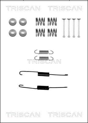 Triscan 8105 132592 - Kit d'accessoires, mâchoire de frein cwaw.fr