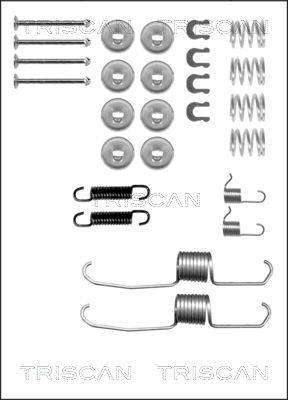 Triscan 8105 132505 - Kit d'accessoires, mâchoire de frein cwaw.fr