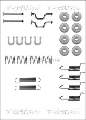 Triscan 8105 132589 - Kit d'accessoires, mâchoires de frein de stationnement cwaw.fr