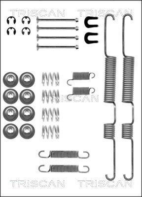 Triscan 8105 132585 - Kit d'accessoires, mâchoire de frein cwaw.fr