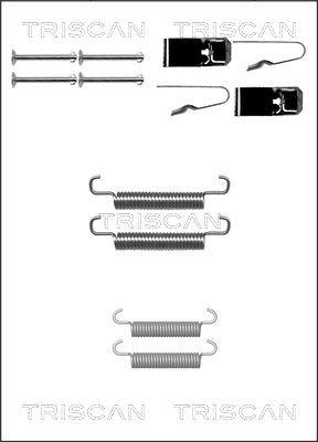 Triscan 8105 802001 - Kit d'accessoires, mâchoires de frein de stationnement cwaw.fr