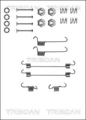 Triscan 8105 382518 - Kit d'accessoires, mâchoire de frein cwaw.fr