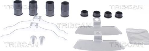 Triscan 8105 291623 - Kit d'accessoires, plaquette de frein à disque cwaw.fr