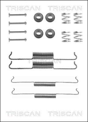 Triscan 8105 292286 - Kit d'accessoires, mâchoire de frein cwaw.fr