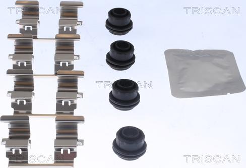 Triscan 8105 241623 - Kit d'accessoires, plaquette de frein à disque cwaw.fr