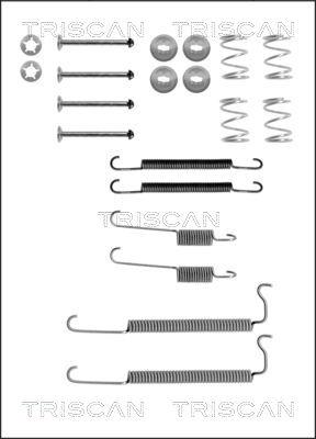 Triscan 8105 242447 - Kit d'accessoires, mâchoire de frein cwaw.fr