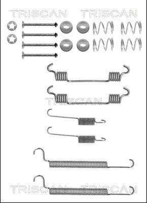 Triscan 8105 242569 - Kit d'accessoires, mâchoire de frein cwaw.fr