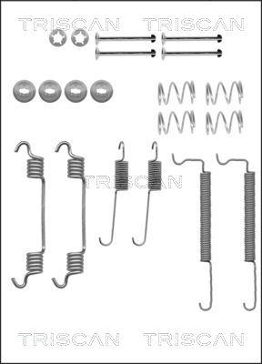 Triscan 8105 242561 - Kit d'accessoires, mâchoire de frein cwaw.fr