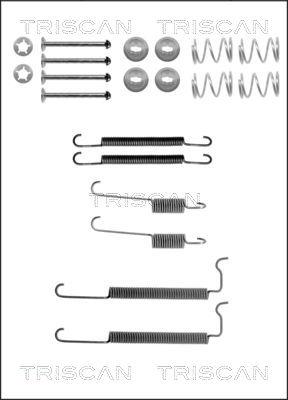 Triscan 8105 242567 - Kit d'accessoires, mâchoire de frein cwaw.fr