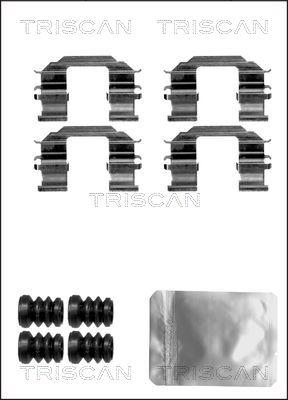 Triscan 8105 211870 - Kit d'accessoires, plaquette de frein à disque cwaw.fr