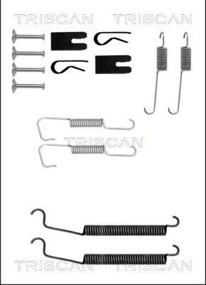 Triscan 8105 282569 - Kit d'accessoires, mâchoire de frein cwaw.fr