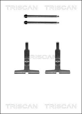 Triscan 8105 231599 - Kit d'accessoires, plaquette de frein à disque cwaw.fr