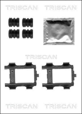 Triscan 8105 231610 - Kit d'accessoires, plaquette de frein à disque cwaw.fr