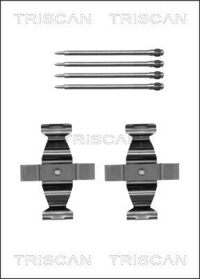 Triscan 8105 231612 - Kit d'accessoires, plaquette de frein à disque cwaw.fr