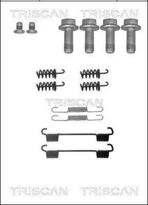 Triscan 8105 232565 - Kit d'accessoires, mâchoires de frein de stationnement cwaw.fr