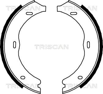 Triscan 8100 23030 - Jeu de mâchoires de frein cwaw.fr