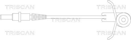 Triscan 8115 10005 - Contact d'avertissement, usure des plaquettes de frein cwaw.fr