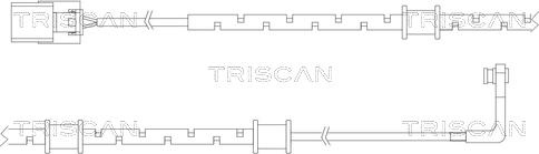 Triscan 8115 10013 - Contact d'avertissement, usure des plaquettes de frein cwaw.fr