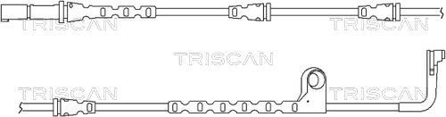 Triscan 8115 11040 - Contact d'avertissement, usure des plaquettes de frein cwaw.fr