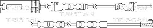 Triscan 8115 11052 - Contact d'avertissement, usure des plaquettes de frein cwaw.fr