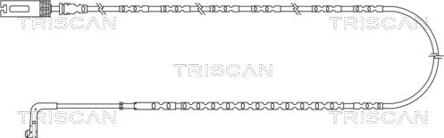 Triscan 8115 11032 - Contact d'avertissement, usure des plaquettes de frein cwaw.fr