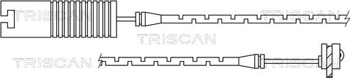 Triscan 8115 11025 - Contact d'avertissement, usure des plaquettes de frein cwaw.fr