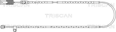 Triscan 8115 17006 - Contact d'avertissement, usure des plaquettes de frein cwaw.fr