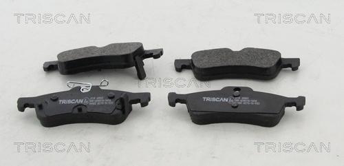 Triscan 8110 40068 - Kit de plaquettes de frein, frein à disque cwaw.fr