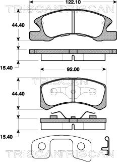 Magneti Marelli 363916060950 - Kit de plaquettes de frein, frein à disque cwaw.fr