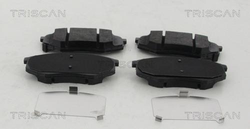 Triscan 8110 43052 - Kit de plaquettes de frein, frein à disque cwaw.fr