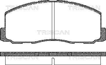 BENDIX 572295 - Kit de plaquettes de frein, frein à disque cwaw.fr