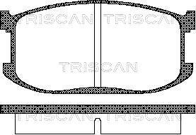 Ashuki M063-01 - Kit de plaquettes de frein, frein à disque cwaw.fr