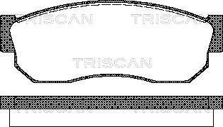 Ruville D23371550 - Kit de plaquettes de frein, frein à disque cwaw.fr