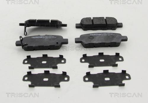 Triscan 8110 14059 - Kit de plaquettes de frein, frein à disque cwaw.fr