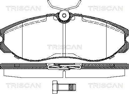 Spidan 32054 - Kit de plaquettes de frein, frein à disque cwaw.fr