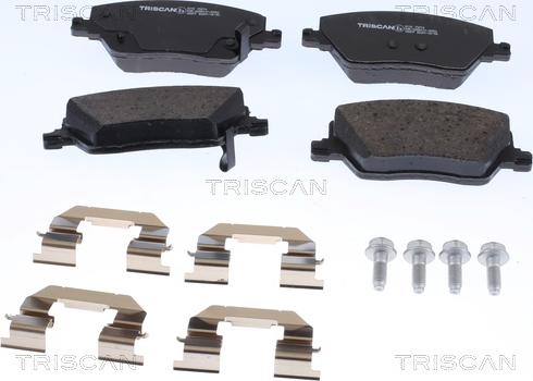 Triscan 8110 15074 - Kit de plaquettes de frein, frein à disque cwaw.fr