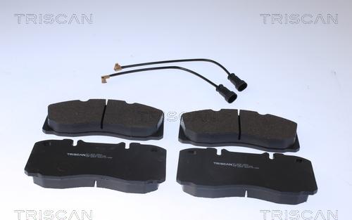 Triscan 8110 15076 - Kit de plaquettes de frein, frein à disque cwaw.fr