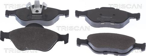 Triscan 8110 16008 - Kit de plaquettes de frein, frein à disque cwaw.fr