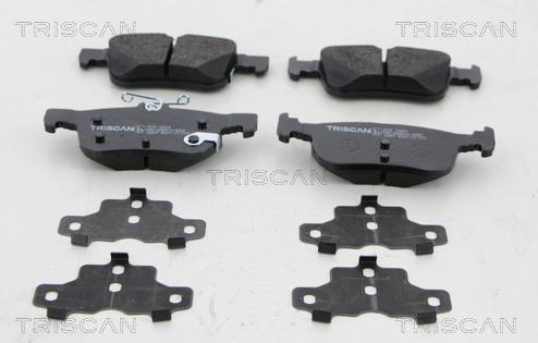 Triscan 8110 16033 - Kit de plaquettes de frein, frein à disque cwaw.fr