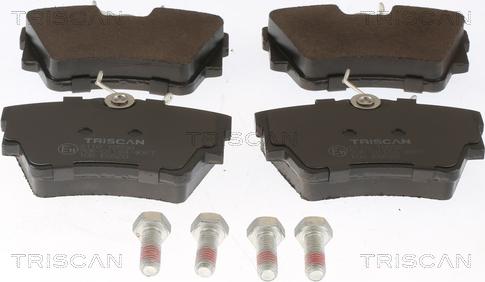 Triscan 8110 10530 - Kit de plaquettes de frein, frein à disque cwaw.fr