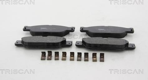 Triscan 8110 10579 - Kit de plaquettes de frein, frein à disque cwaw.fr