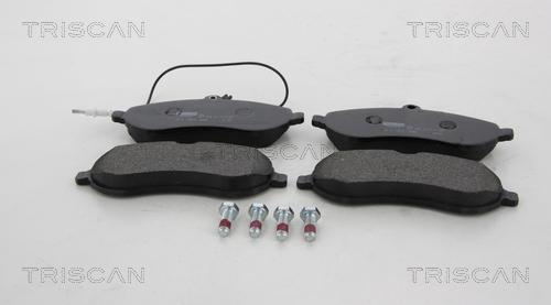 Triscan 8110 10574 - Kit de plaquettes de frein, frein à disque cwaw.fr